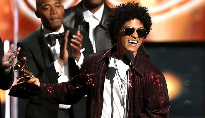 Bruno Mars zvijezda večeri na dodjeli Grammyja