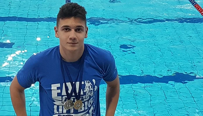 Zeničanin Amar Borić na plivačkom mitingu osvojio zlatnu i srebrenu medalju
