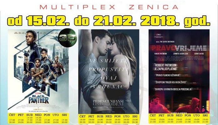 Pogledajte nove filmske naslove u Multiplexu Ekran Zenica (VIDEO)