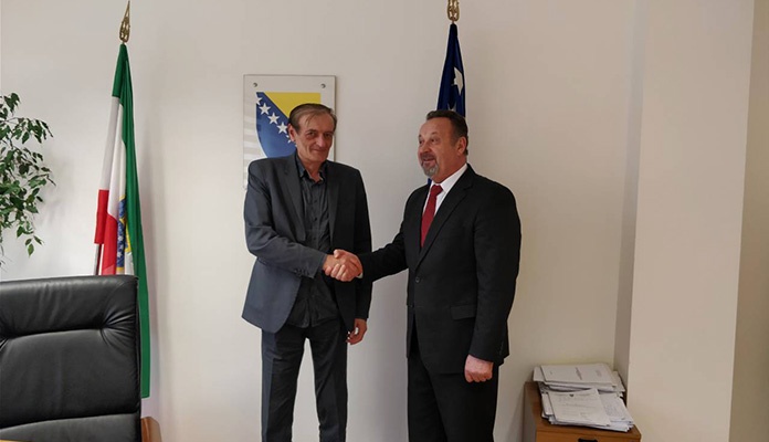 Ministar zdravstva USK Nazif Kapić boravio u posjeti ZDK-u