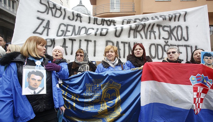 U Zagrebu protesti povodom posjete srbijanskog predsjednika