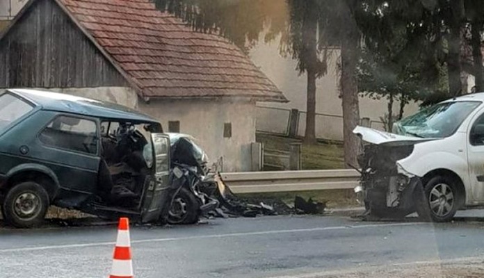 Dvije osobe poginule u teškoj saobraćajnoj nesreći kod Bugojna