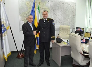 Ataše za sigurnost Ambasade SAD-a Matthew Golbus posjetio MUP ZDK