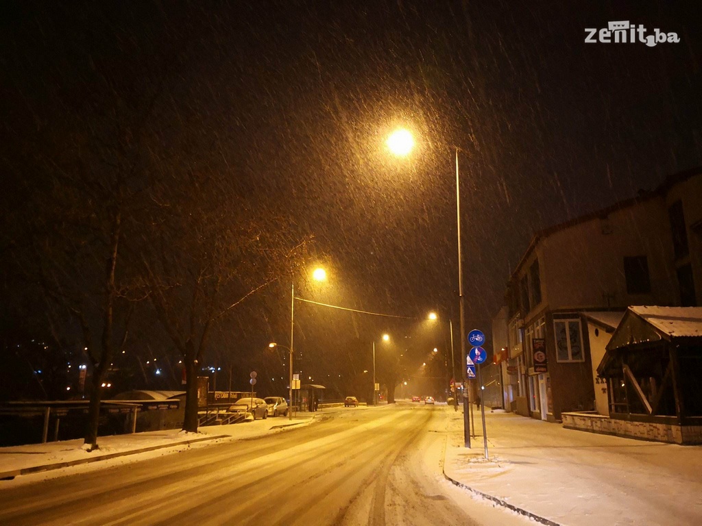 Protekla noć jedna od najhladnijih u Zenici ove zime (FOTO)