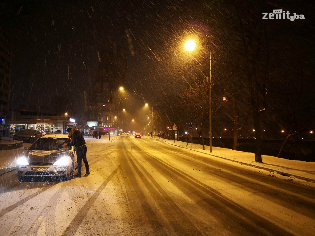 Protekla noć jedna od najhladnijih u Zenici ove zime (FOTO)