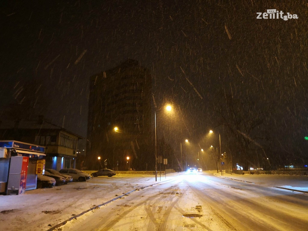 Protekla noć jedna od najhladnijih u Zenici ove zime (FOTO)