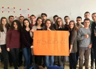 Kampanja učenika Prve gimnazije u Zenici “#SviZaBazen”