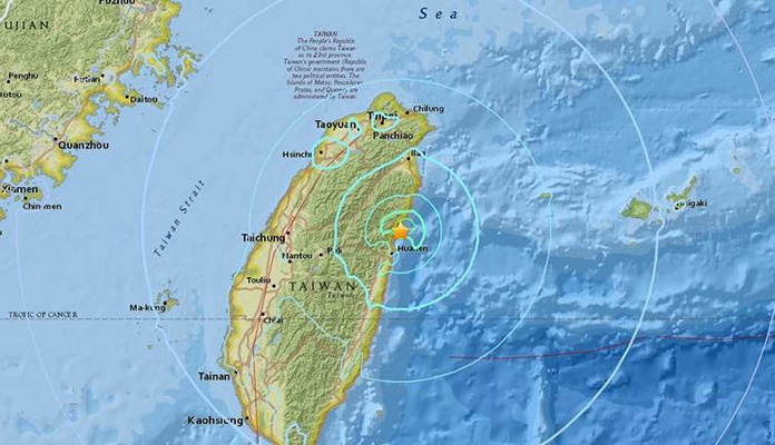 Snažan zemljotres na Tajvanu urušio hotel