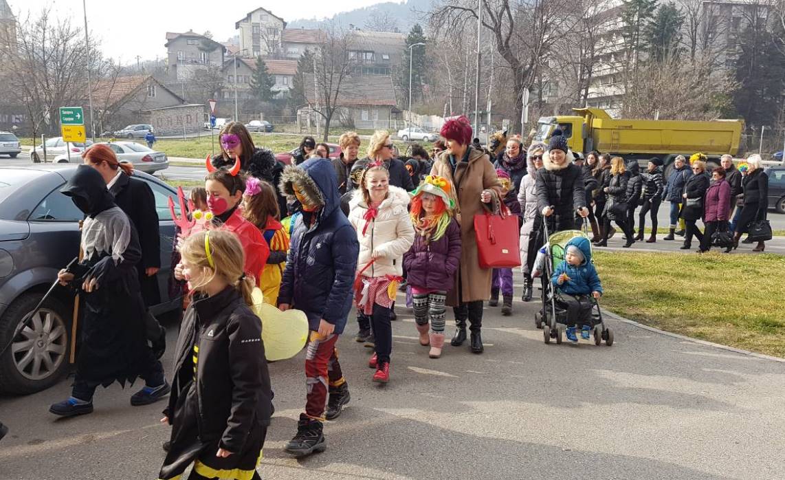 Održan karneval "Maškare na otvorenom" u Zenici (FOTO)