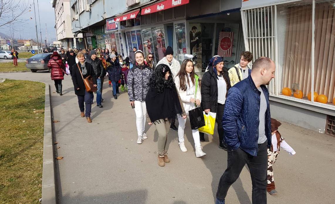 Održan karneval "Maškare na otvorenom" u Zenici (FOTO)