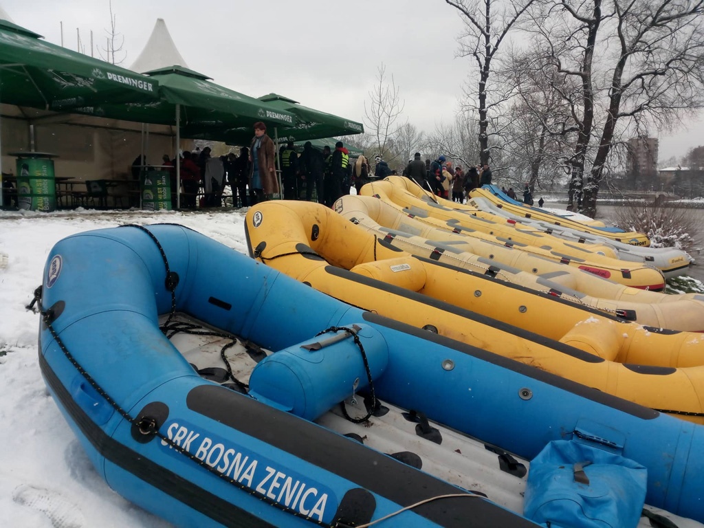 U Zenici održana Eko rafting regata "Bosna rafting proljeće 2018" (FOTO)