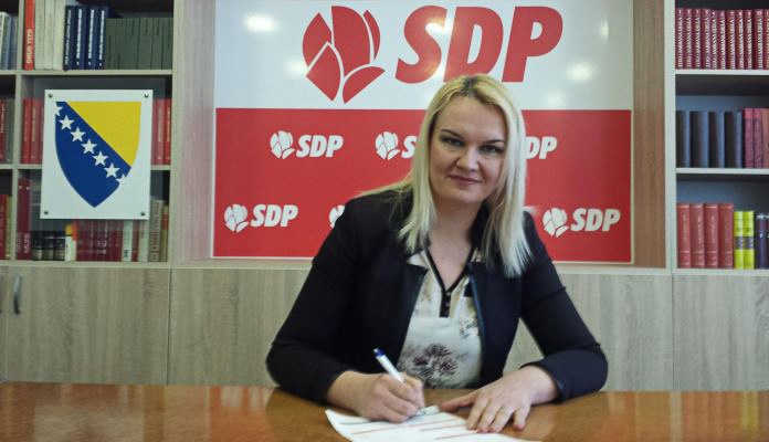 Draženka Subašić napustila Demokratsku frontu i prešla u SDP BiH