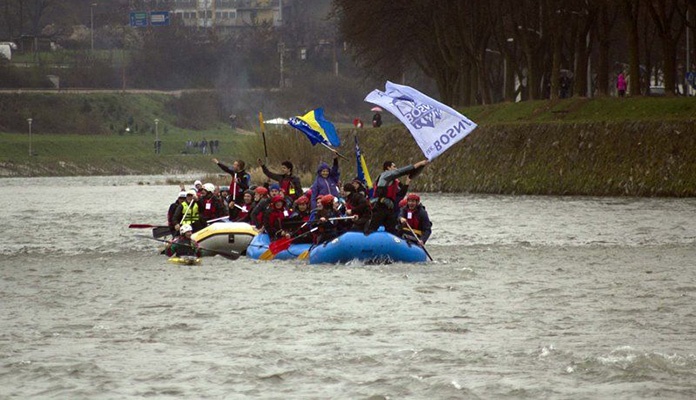 U Zenici prvog dana proljeća Eko rafting regata SRK “Bosna”