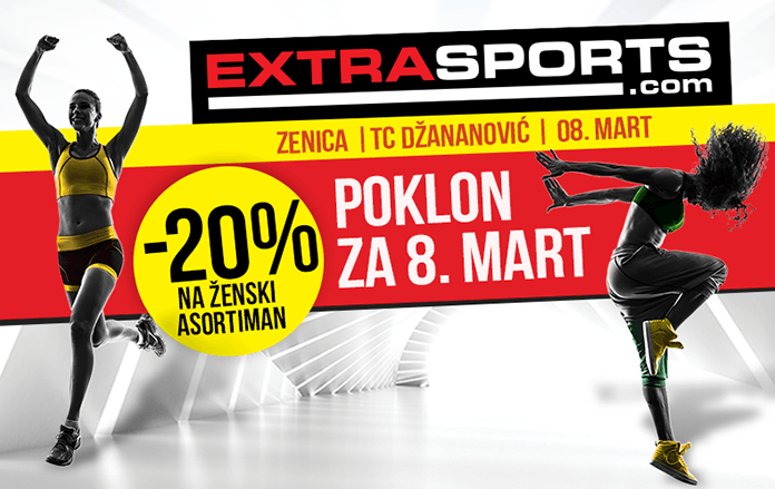 Specijalni popust za dame u Extra Sports