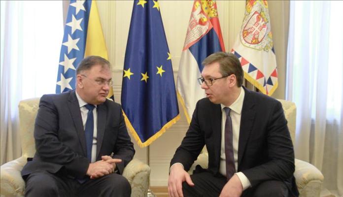 Mladen Ivanić danas u Beogradu sa Aleksandrom Vučićem