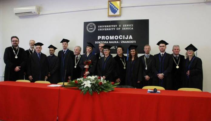 Promovisano novih 9 doktora nauka Univerziteta u Zenici (FOTO)