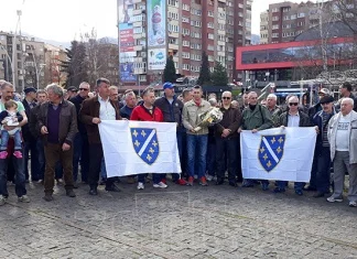Novi protesti boraca u Zenici (VIDEO+FOTO)