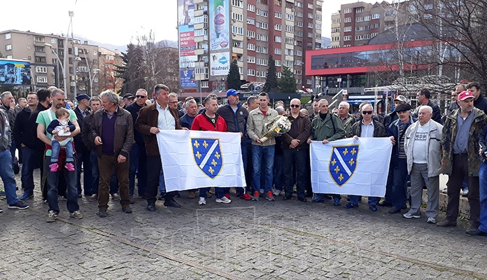Novi protesti boraca u Zenici (VIDEO+FOTO)