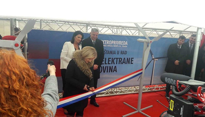 Puštena u pogon prva vjetroelektrana u BiH