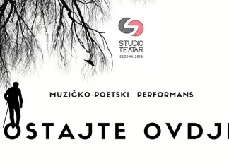 U Zenici muzičko-poetski performans “Ostajte ovdje”
