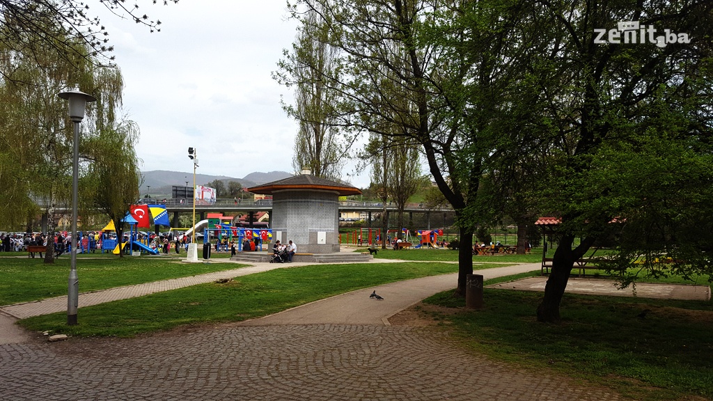 Svečano otvoren obnovljeni Turski park u Zenici (FOTO)