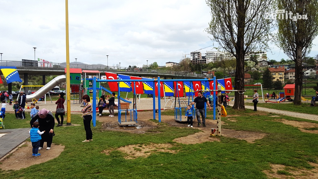 Svečano otvoren obnovljeni Turski park u Zenici (FOTO)