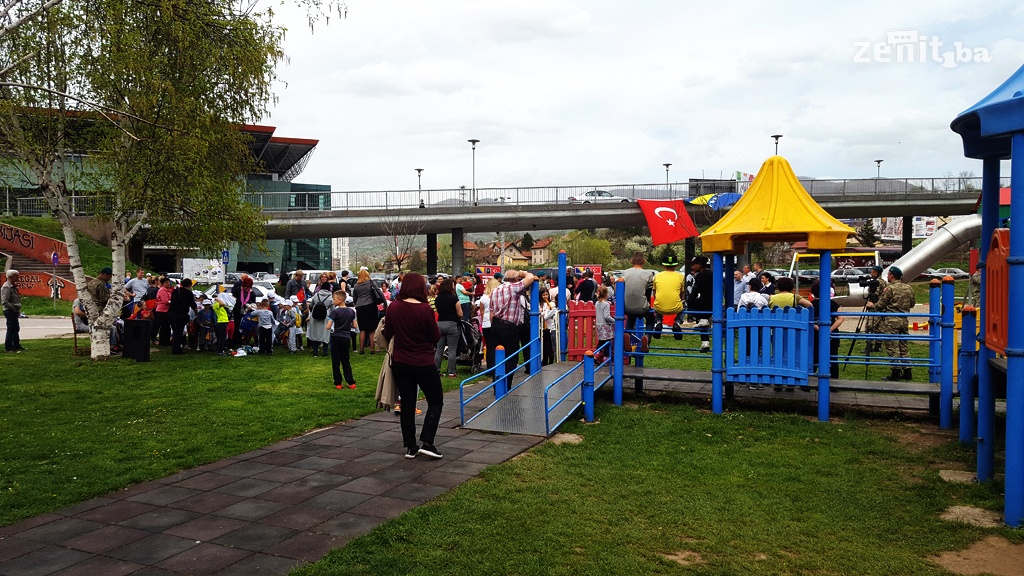 Svečano otvoren obnovljeni Turski park u Zenici (FOTO)