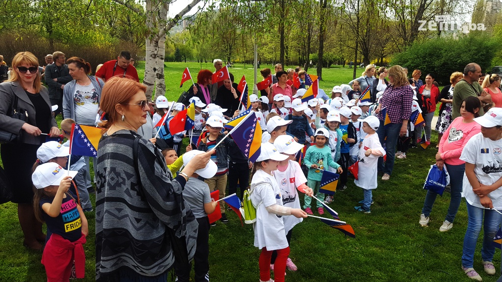 Svečano otvoren obnovljeni Turski park u Zenici (FOTO)