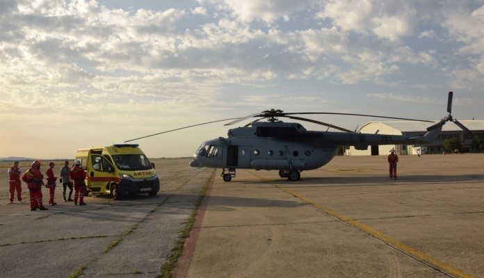 Helikopterom hitno prevezeno bolesno novorođenče iz Sarajeva u Beograd