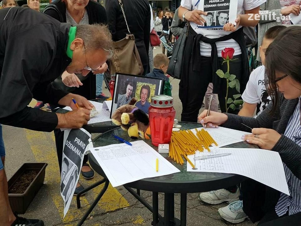 I Zenica traži istinu i pravdu za Dragičevića i Memića (FOTO)