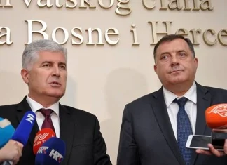 Dodik i Čović dogovorili postizbornu koaliciju