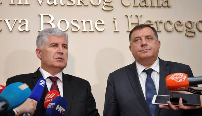 Dodik i Čović dogovorili postizbornu koaliciju