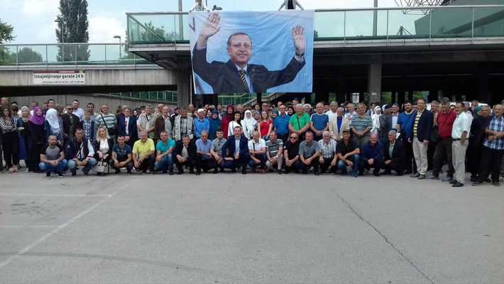 Zeničani otputovali u Sarajevo na skup Recepa Tayyipa Erdogana