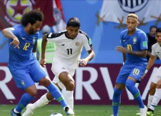 Brazil u sudijskoj nadoknadi “slomio” Kostariku