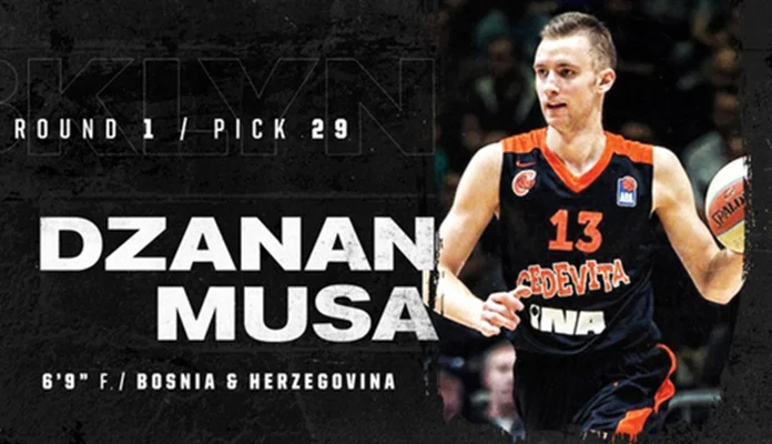 NBA draft: Džanan Musa ide u Brooklyn Nets