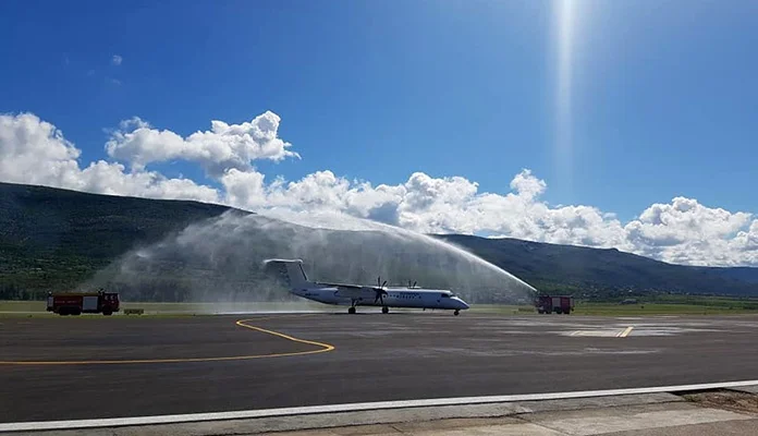 Uposlenici Aerodroma Mostar održali štrajk upozorenja
