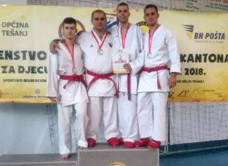 Karate klub “PERFEKT” na prvom kantonalnom prvenstvu