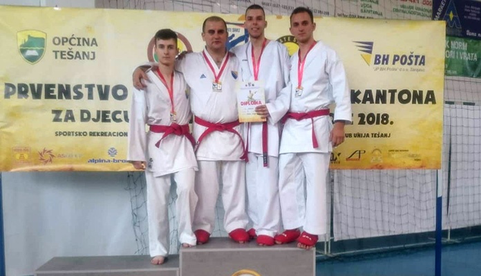 Karate klub “PERFEKT” na prvom kantonalnom prvenstvu