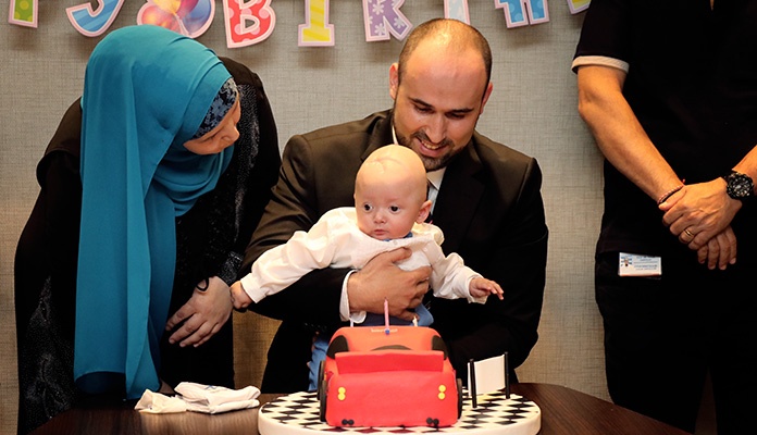 Dječak Arslan u Istanbulu proslavio prvi rođendan, uništeno oko 80 posto tumora