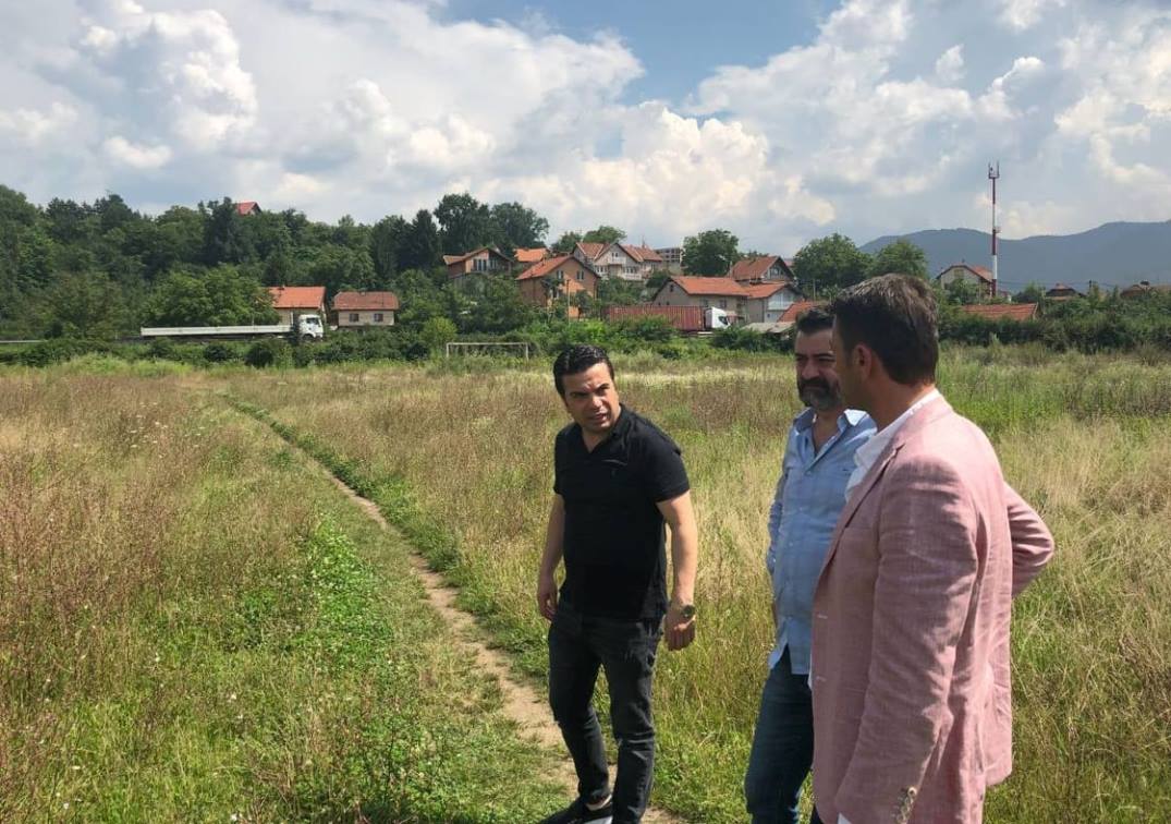 Aydin Olgun sa inžinjerima obišao mjesto buduće Akademije (FOTO)