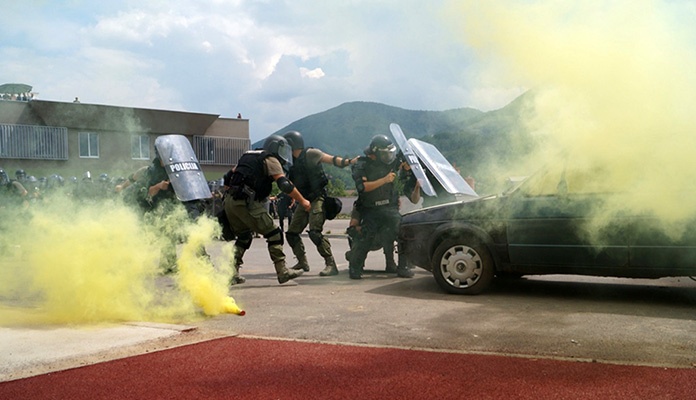 Izvedena zajednička vježba pripadnika jedinica MUP-a ZDK (FOTO)