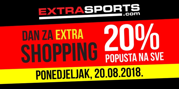 Dan za extra shopping u Extra Sports radnjama