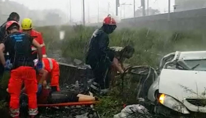 Urušio se vijadukt na autoputu kod Genove (VIDEO)