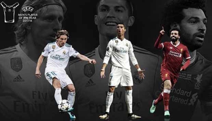 Ronaldo, Modrić i Salah kandidati za igrača godine