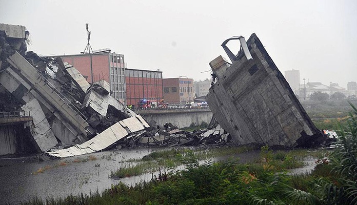 U urušavanju mosta u Genovi najmanje 35 mrtvih