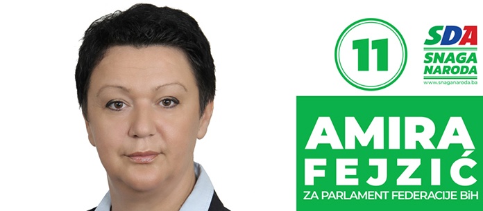 PROMO / Amira Fejzić kandidatkinja za Parlament Federacije BiH