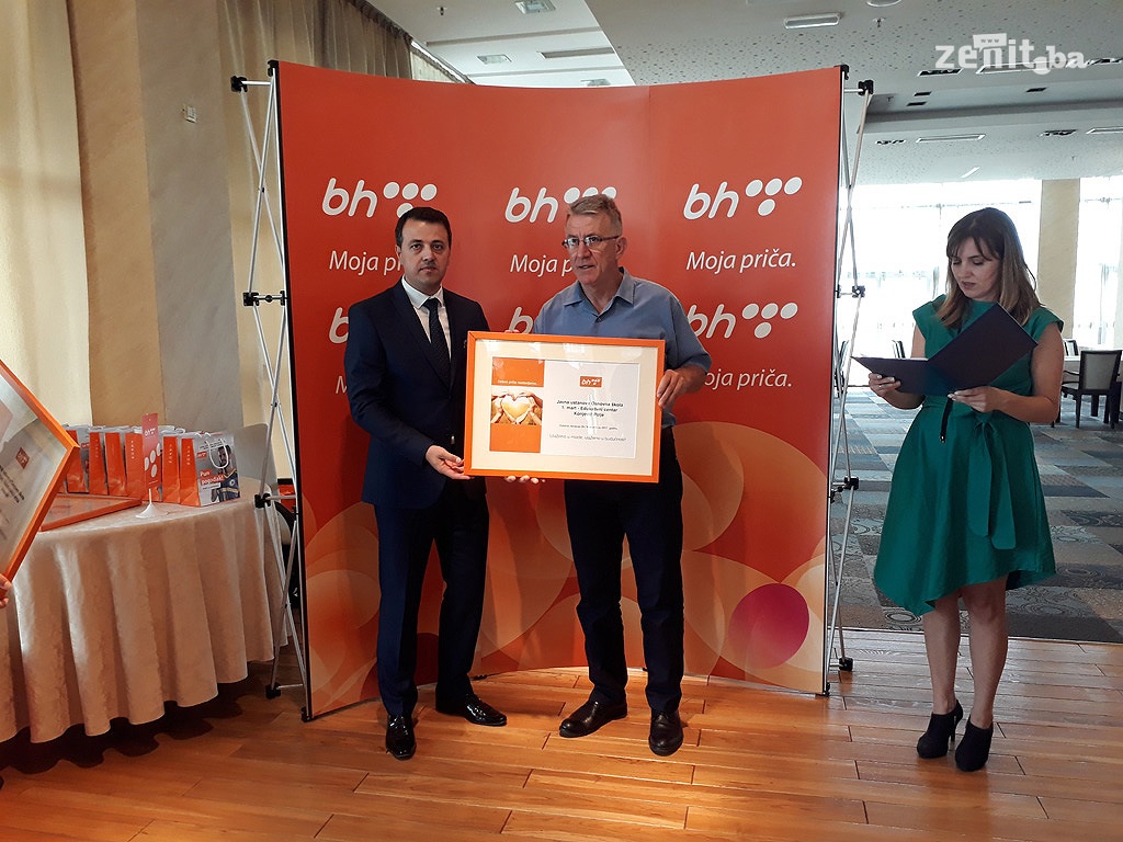 BH Telecom donirao 90.030 KM za 13 pravnih lica u ZDK (FOTO)