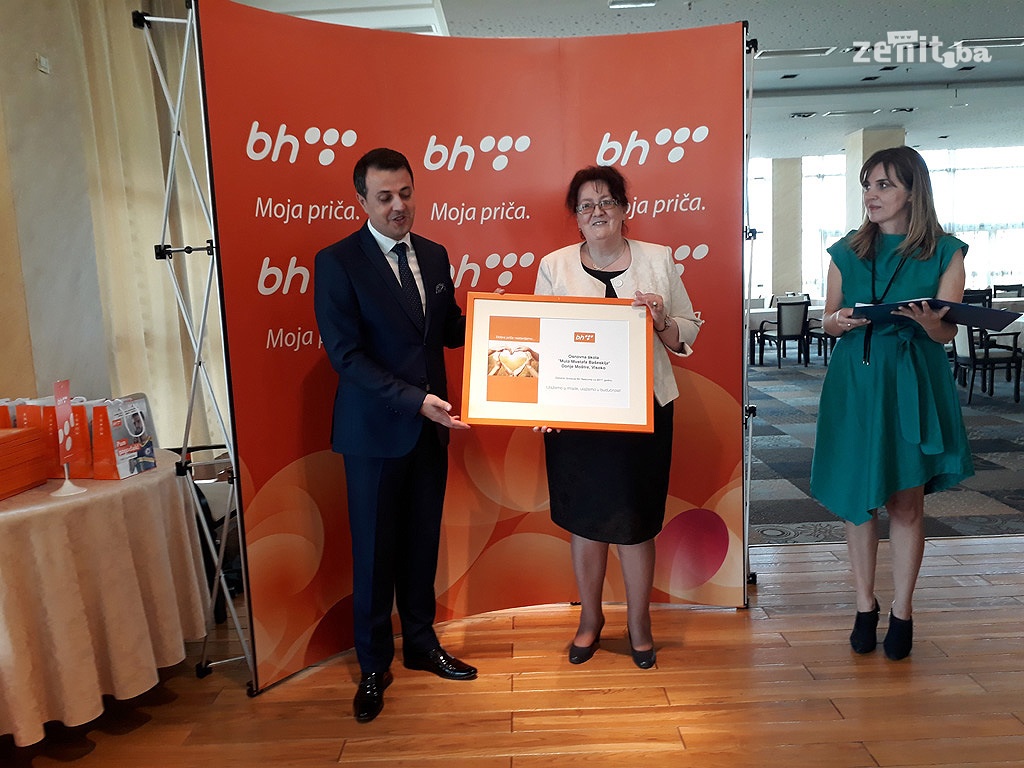 BH Telecom donirao 90.030 KM za 13 pravnih lica u ZDK (FOTO)