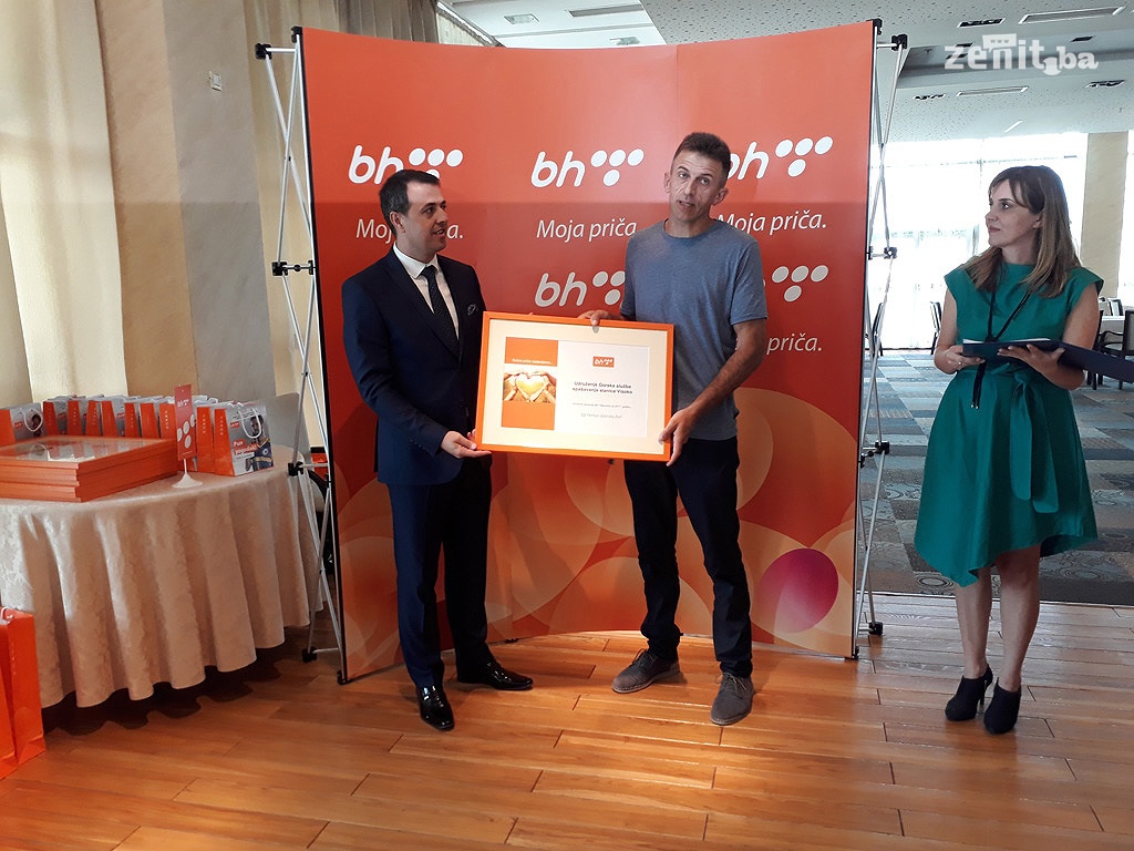 BH Telecom donirao 90.030 KM za 13 pravnih lica u ZDK (FOTO)