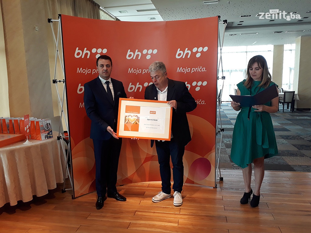 BH Telecom donirao 90.030 KM za 13 pravnih lica u ZDK (FOTO)